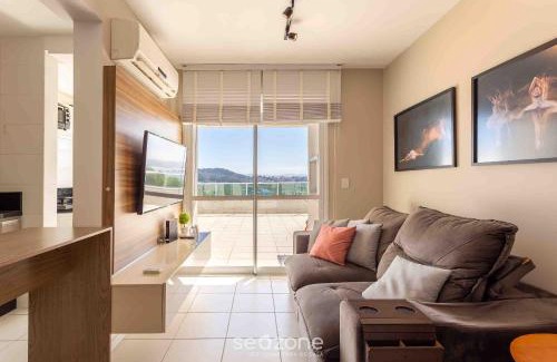 Florianopolis Wohnung | Apto c/Vista Mar Encantadora no Itacorubi CMR204