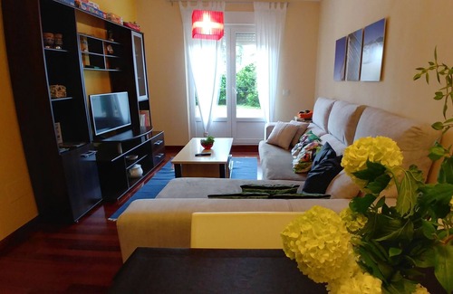 Suances Wohnung | Apt. Mit Terrasse von 100m2 + Pool