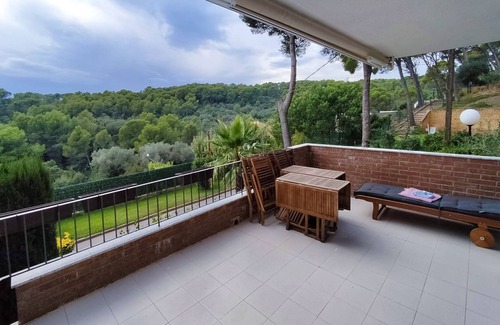Tamariu Wohnung | Apto Residencial en Tamariu mit Bergblick, Pool, Wi-Fi & Garten