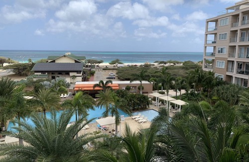 Oranjestad-West Eigentumswohnung | Aqua View - Spectacular Ocean Front Luxury Condo at Levent, Eagle Beach - Aruba