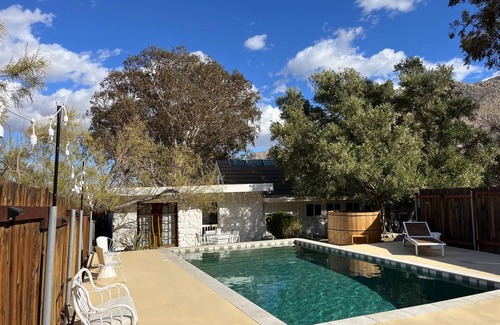 Palm Springs Haus | Architecturally stunning A-Frame desert home. Feat. Pool/Hot Tub/Artist Studio.