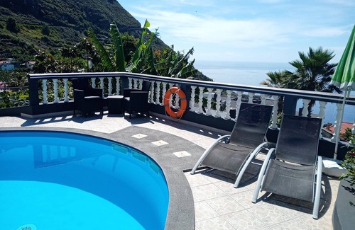 Arco da Calheta Wohnung | Arcos Grands Suites mit riesigem und privatem Pool. Ein Luxus & entspannende Aussichten!