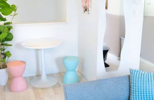 Higashi Wohnung | Art House] 37 ㎡ Max 4 people 10 min walk from Shibuya station Shin-minami exit / FireStick available / Long term stay recommended