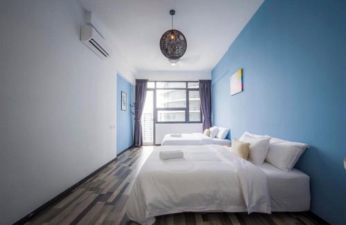 Gelugor Wohnung | Arte S Suite 3房式度假公寓套房