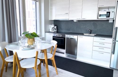 Kuopio Wohnung | Aseman Portti - Stunning 1BR Apartment 13th Floor