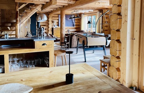 Foncine-le-Haut Skihütte | Atypical log cabin in the Haut-Jura