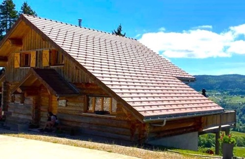Foncine-le-Haut Skihütte | Atypical log cabin in the Haut-Jura