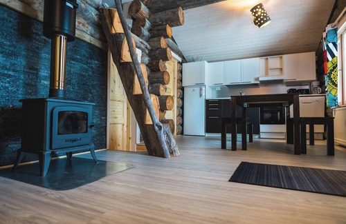 Saariselka Hütte | Authentic Arctic Log Cabin with Sauna – Nature & Comfort in Saariselkä