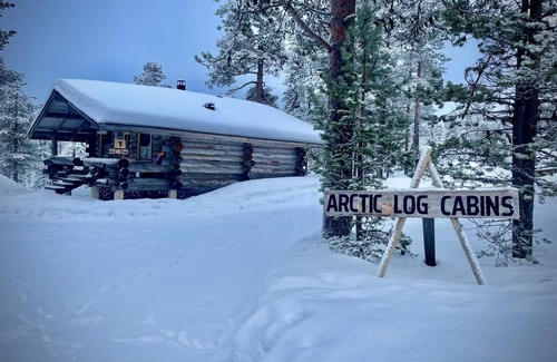 Saariselka Hütte | Authentic Arctic Log Cabin with Sauna – Nature & Comfort in Saariselkä