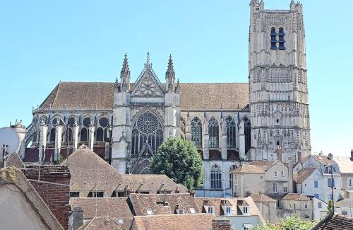 Auxerre Wohnung | Aux'Cerfs - Vue imprenable Cathédrale