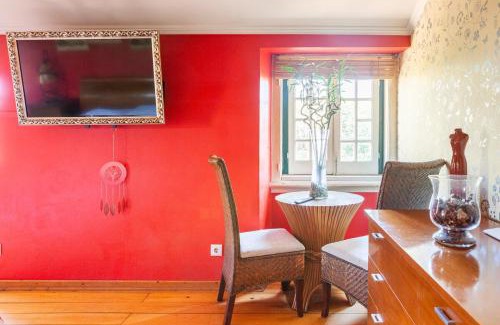 Ameal Haus | B&B Quarto Vermelho Estilo Moderno