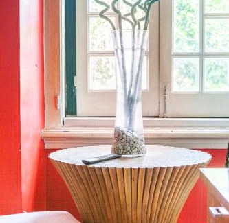 Ameal Haus | B&B Quarto Vermelho Estilo Moderno