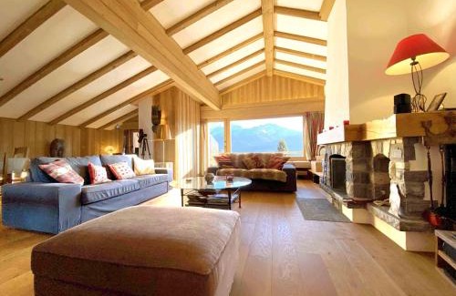 Verbier Wohnung | B L A C K B I R D V E R B I E R Trés rare et exclusif penthouse de 160 m2
