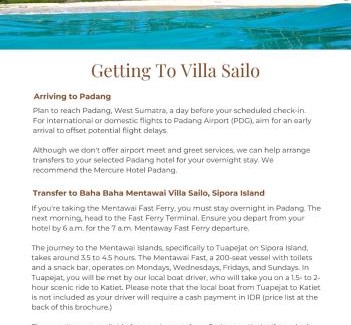 Katiet Villa | Baha Baha Villa Sailo Hts Mentawai Hollow Trees