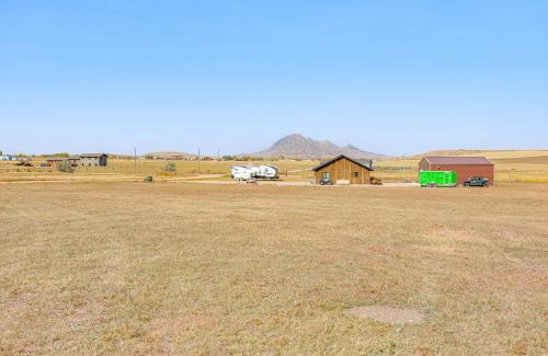 Sturgis Haus | Balcony and Views Sturgis Twin Peaks Cabin
