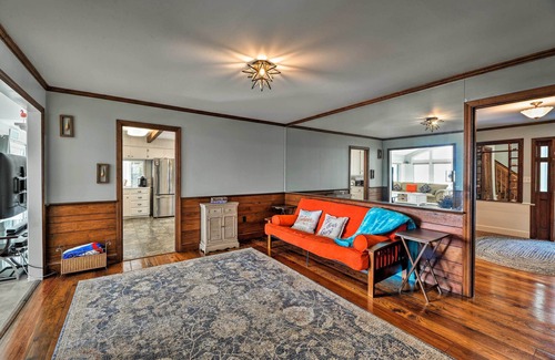 Chocowinity Haus | Riverfront Blounts Creek Home mit Dock und Strand!