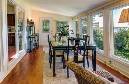 Plymouth Haus | Bayfront Plymouth Gem with Sunroom, Steps to Shore!