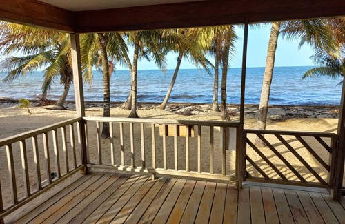 Hopkins Haus | Beach Front! Cobia Beach Guest House, Pink and Teal together