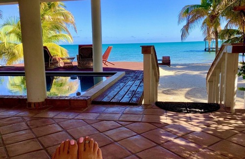 Plantation Haus | Strandfront, Privathaus mit Pool, Strand, direkt am Meer