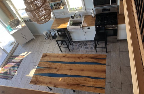 L'Anse Hütte | Strandhaus in der sandigen Bucht des Oberen Sees