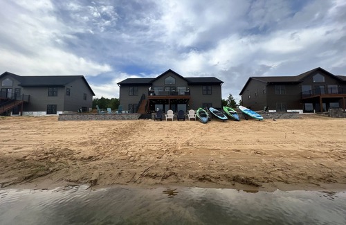 New Lisbon Haus | Beach Lake Retreat with Private Lake and Hot Tub