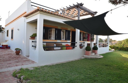 Praia de Faro Haus | Strandvilla am Dünenstrand von Faro mit großem Kajak und 2 Fahrrädern