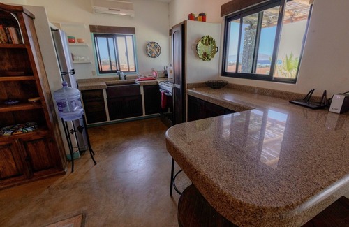 El Sargento Haus | Beachfront 2 Schlafzimmer 1 Bad nach Hause. Spektakuläre Ausblicke. Bester Kiting Strand herum