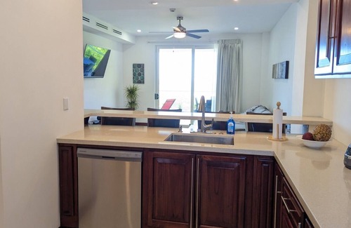 Barrio Los Faroles Eigentumswohnung | Beachfront access with large covered private balcony