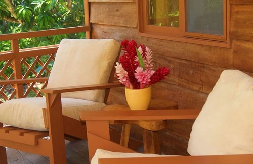 Esterillos Haus | Bungalow direkt am Strand, direkt neben dem Punta Mala Wildlife Refuge