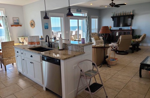 Port St. Joe Haus | Beachfront home with beautiful view of beach and ocean.