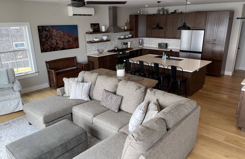 Madison Haus | Beachfront home with heated pool