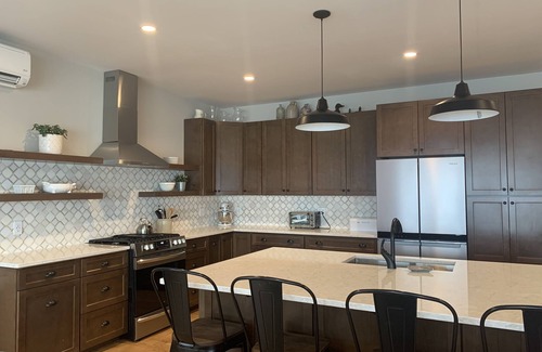 Madison Haus | Beachfront home with heated pool