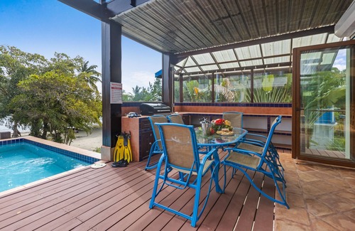 Caribbean Way Haus | Haus am Strand mit privater Terrasse und Pool, Kajaks - tolle Aussicht und ruhige Gegend