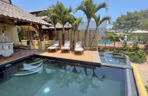 Troncones Haus | Beachfront Luxury home /w hot tub and infinity pool