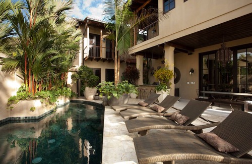 Las Catalinas Haus | Direkt am Strand 6 BR w Guest House für soziale Ferien