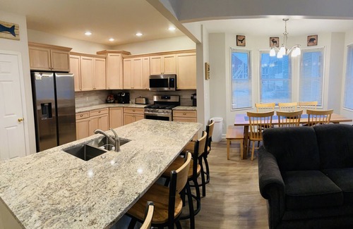 Michigan City Haus | Beachwalk Ausgezeichnete Lage in der Nähe des Michigansees