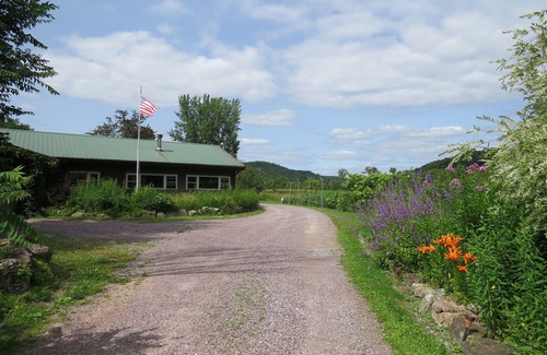Sextonville Kabine | Bear Valley Outdoor Inn ist eine "Oase für Wildtiere."