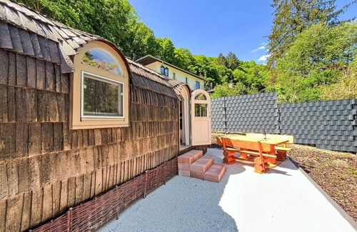 Boppard Haus | Herrliche Wohnung in einem Ferienhaus für 2 Gäste mit Terrasse, Haustiere erlaubt und Parkplatz