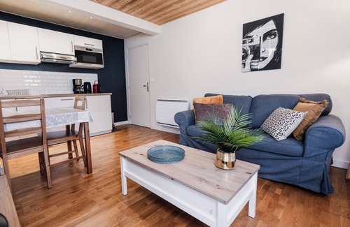 Lamoura Wohnung | Schöne Wohnung in der Nähe der Pisten, komfortabel im Ferienort Les Rousses.
