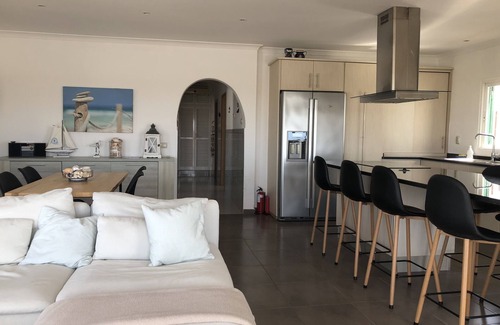 Olhao Villa | Wunderschönes Strandhaus auf der Insel Armona mit Meerblick