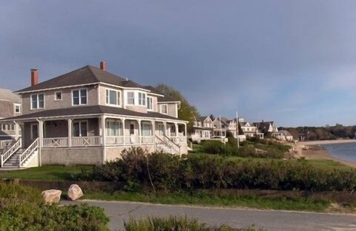 Monument Beach Haus | Wunderschönes Cape Home mit privatem Strand und spektakulären Sonnenuntergängen