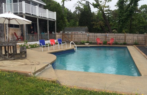 Buzzards Bay Haus | Beautiful family friendly vacation home with private pool and beach access.