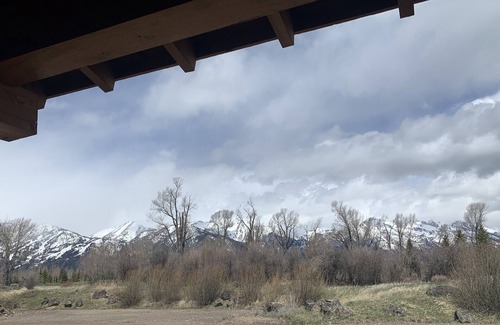 Jackson Hole Haus | Schönes Haus in Jackson mit herrlichem Blick auf Teton, Whirlpool, Feuerstelle