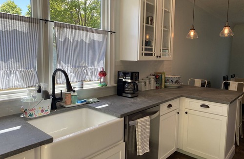 Jamesport Haus | Beautiful home with heated saltwater pool in the heart of the North Fork!