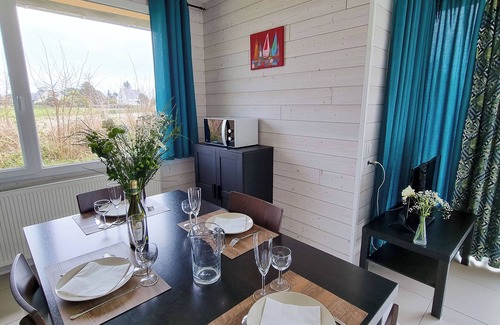 Guisseny Hütte | SCHÖNES HAUS 100 METER VOM STRAND MIT POOL 4 *