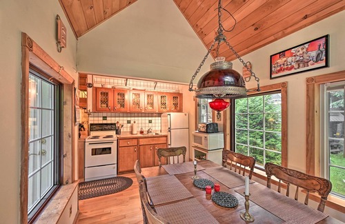 Jay Haus | Beautiful Jay Peak Home Near Creek & Waterfalls!