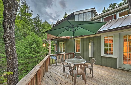 Jay Haus | Beautiful Jay Peak Home Near Creek & Waterfalls!