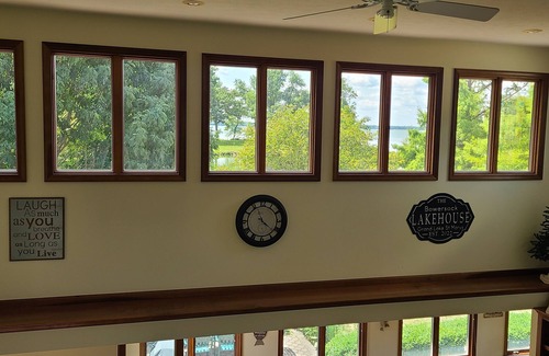 St. Marys Haus | Beautiful Lake Front house with lake access, fireplace, patio and grill.