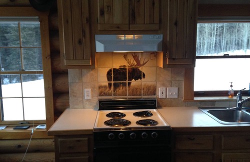 Wilson Kabine | Schönes Blockhaus auf Trail Creek Ranch