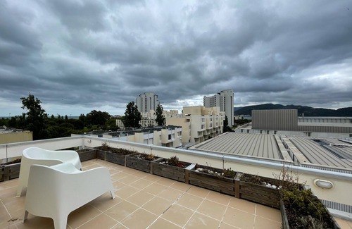 Carvalhal Wohnung | Beautiful penthouse apartment with terrace - 4 minutes walk to the beach